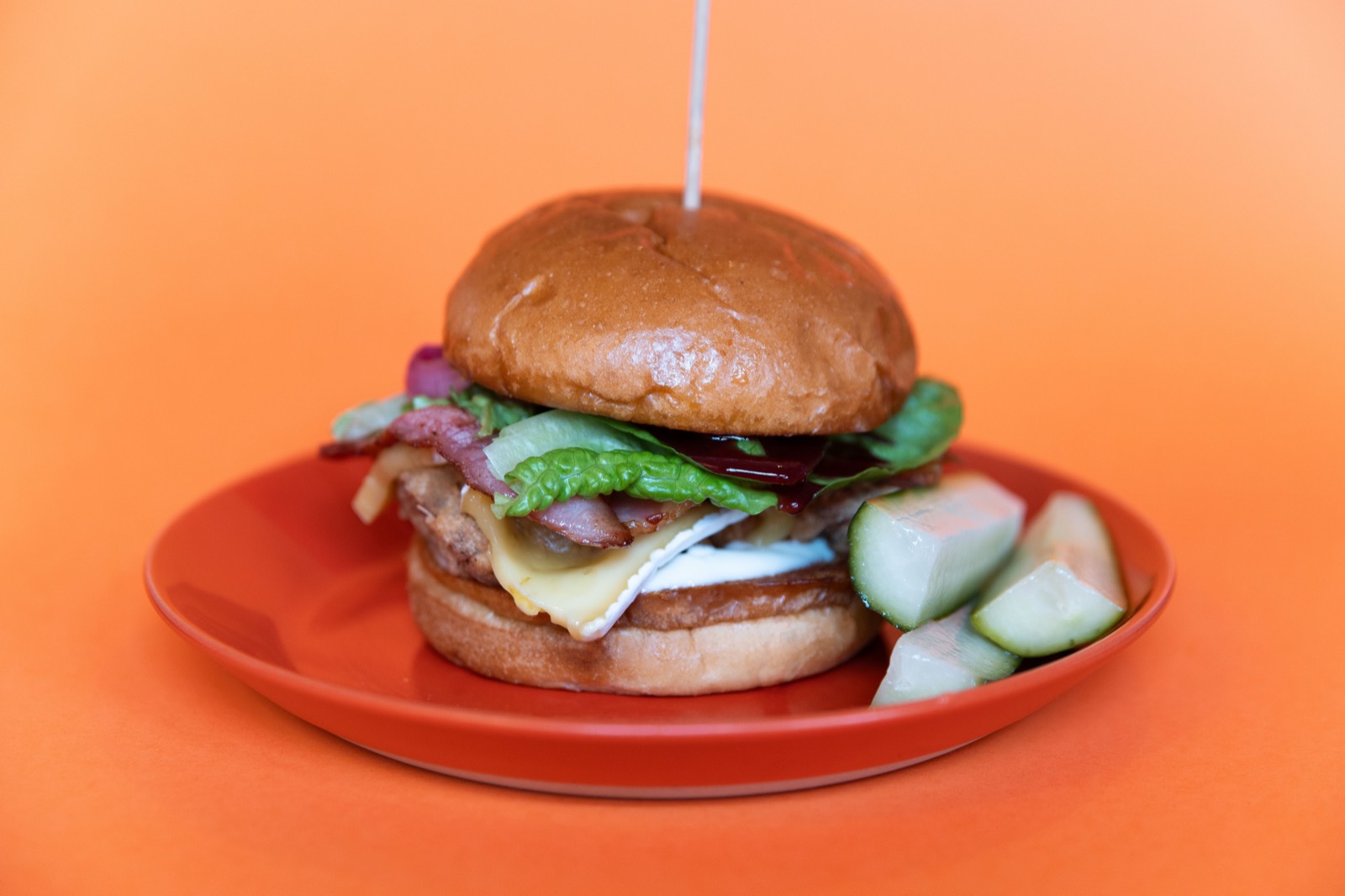 Another Community Burgers burger served in Napier
